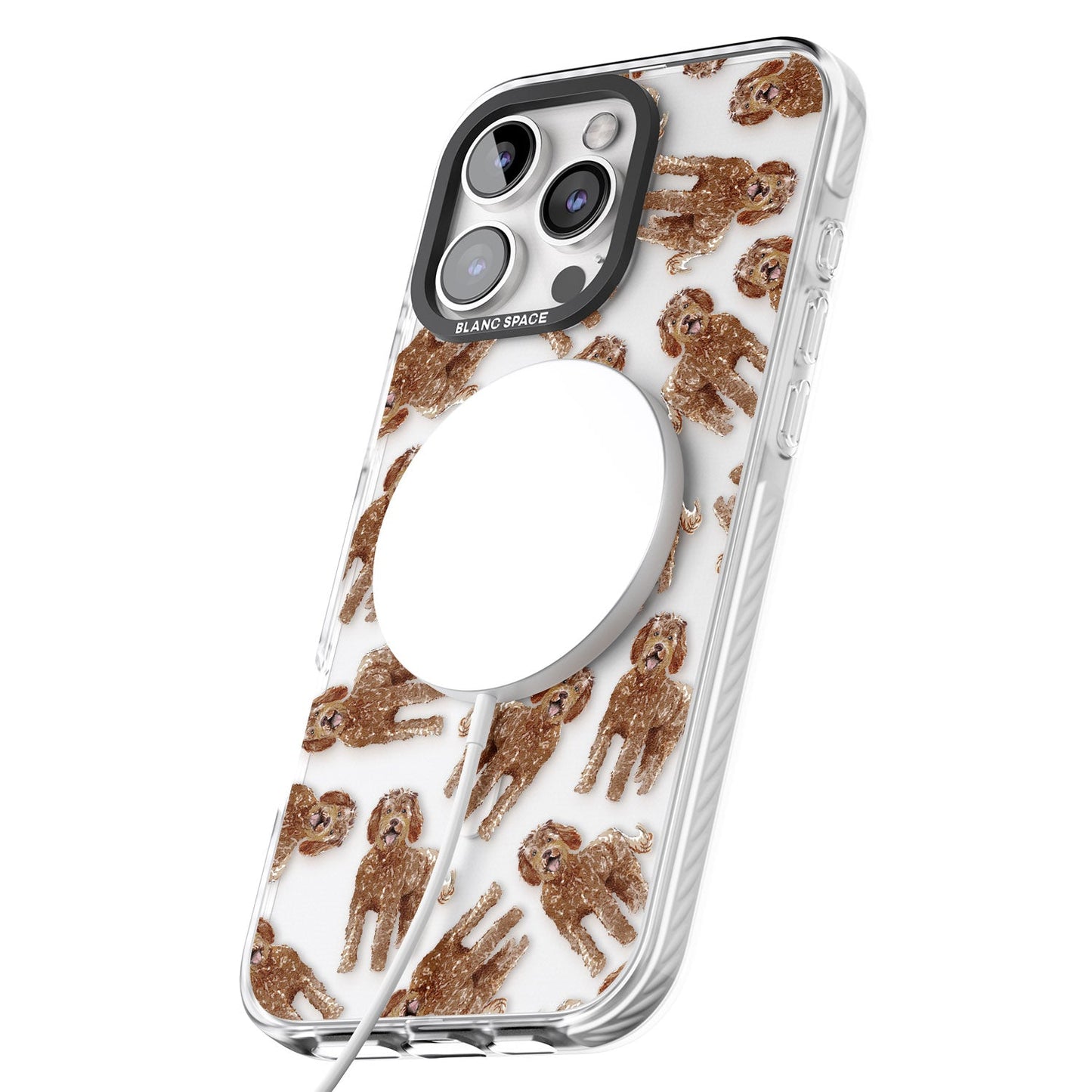 Labradoodle Brown Pattern