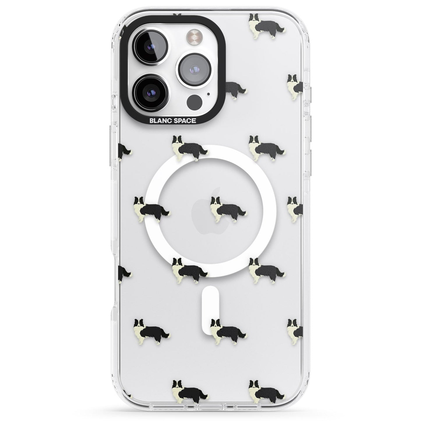 Border Collie Pattern Clear