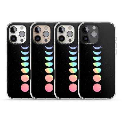 Pastel Moon Phases