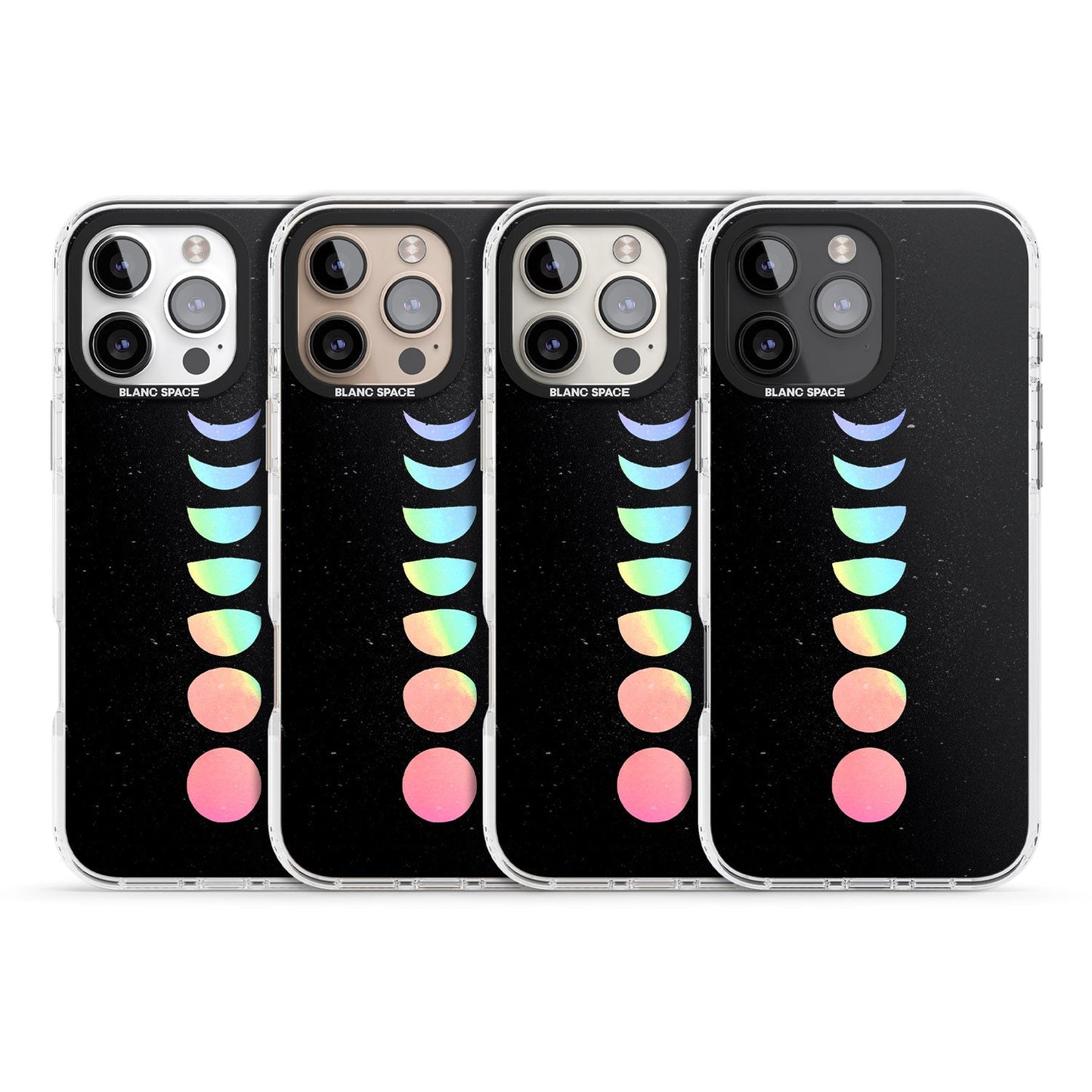 Pastel Moon Phases