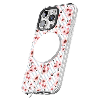 Rayures de fleurs de cerisier