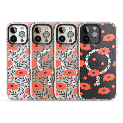 Red Poppy Floral