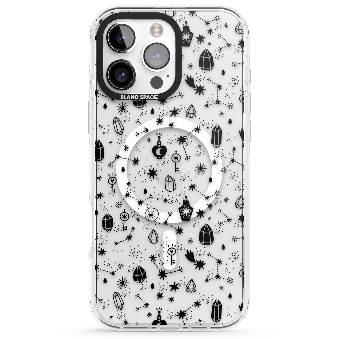 Black Cosmic Crystal