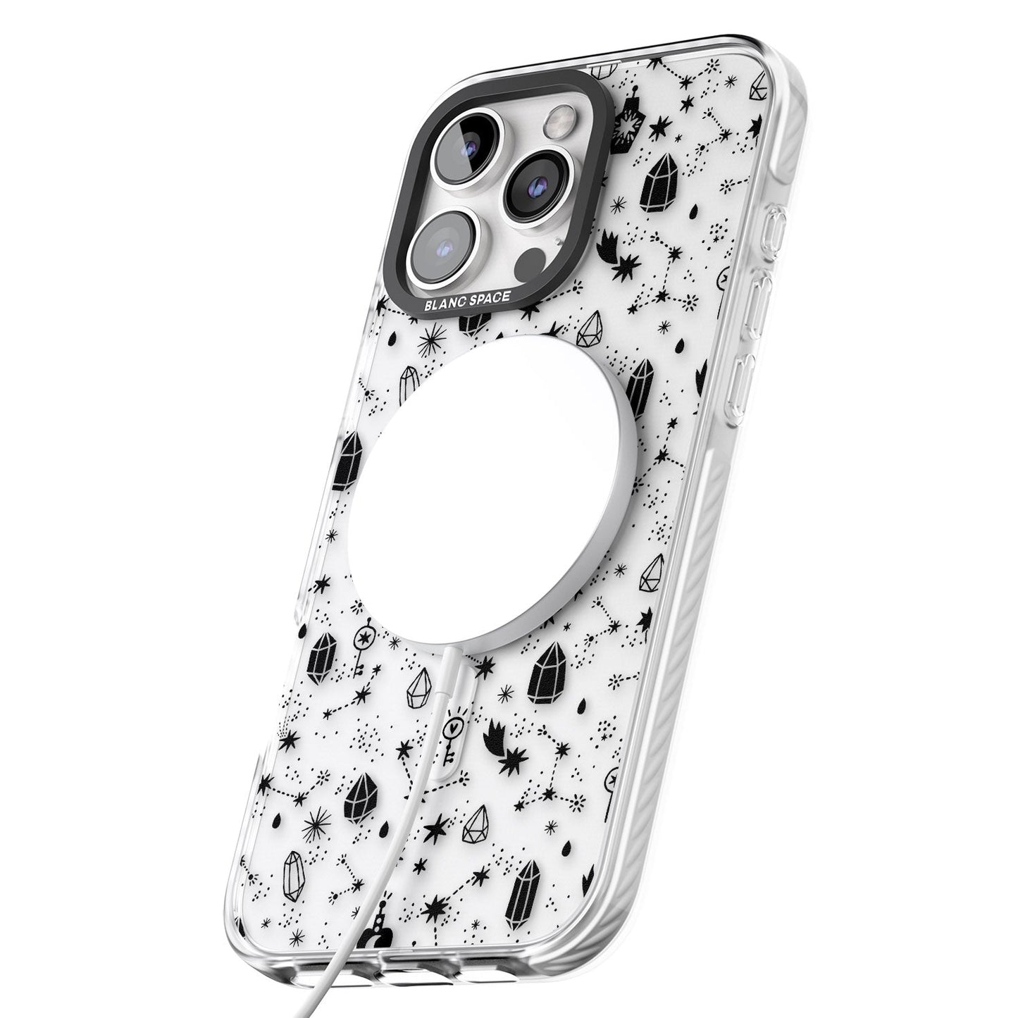 Black Cosmic Crystal