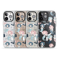 Pastellfarbene Meerjungfrauen