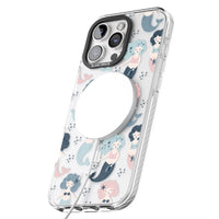 Pastellfarbene Meerjungfrauen