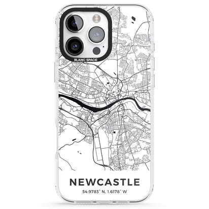 Stadtplan von Newcastle