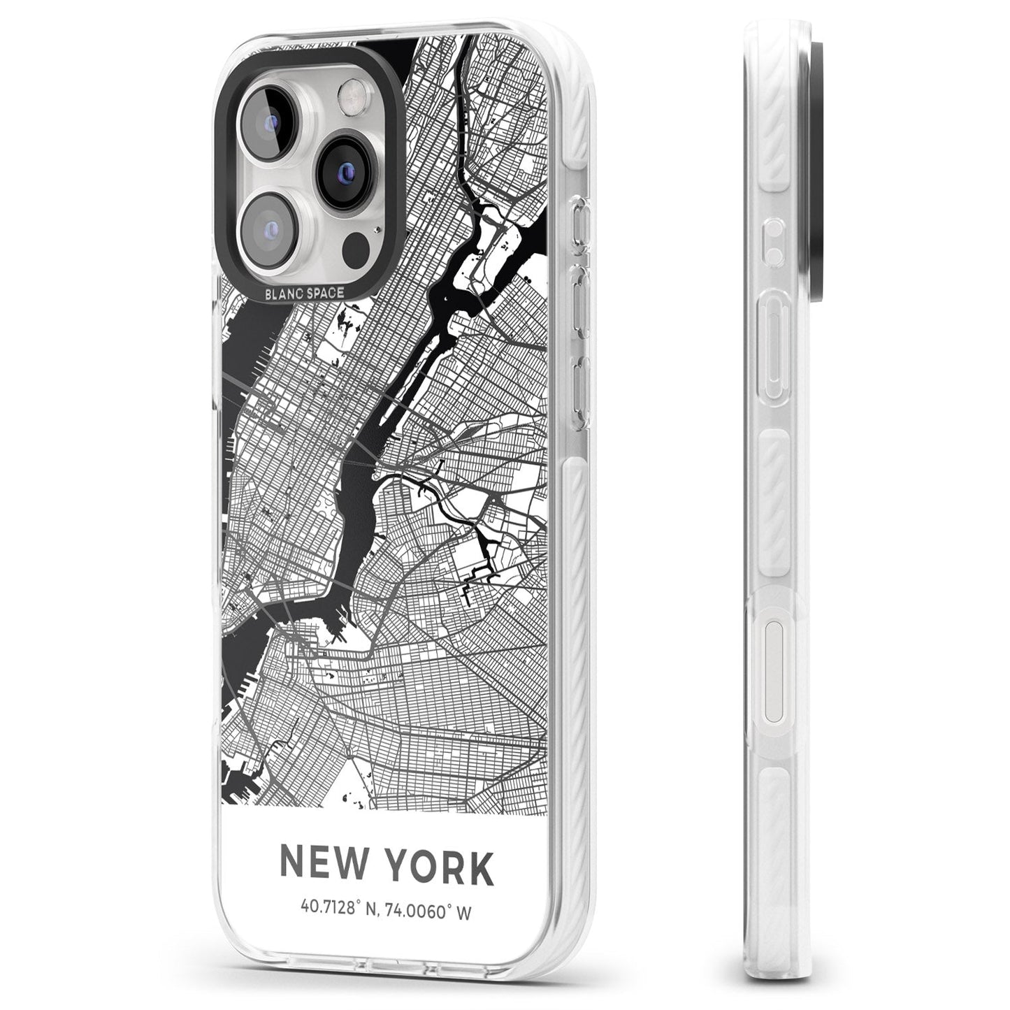 Karte von New York