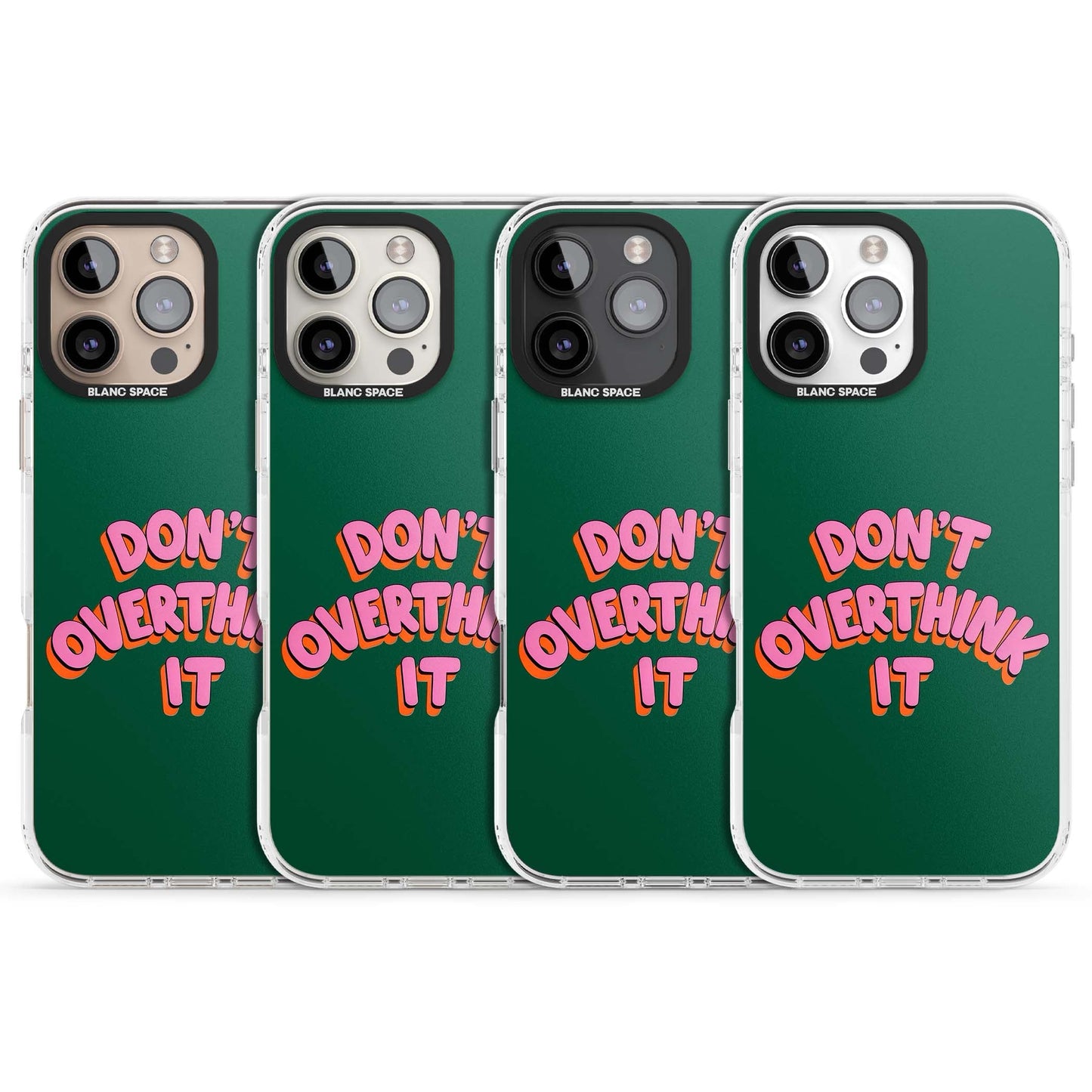 N'y réfléchissez pas trop.