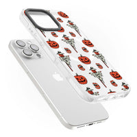 Retro Red Pumpkins & Scarecrows