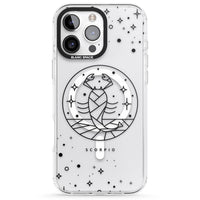 Emblème du Scorpion - Design Cosmique