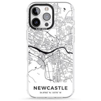 Stadtplan von Newcastle
