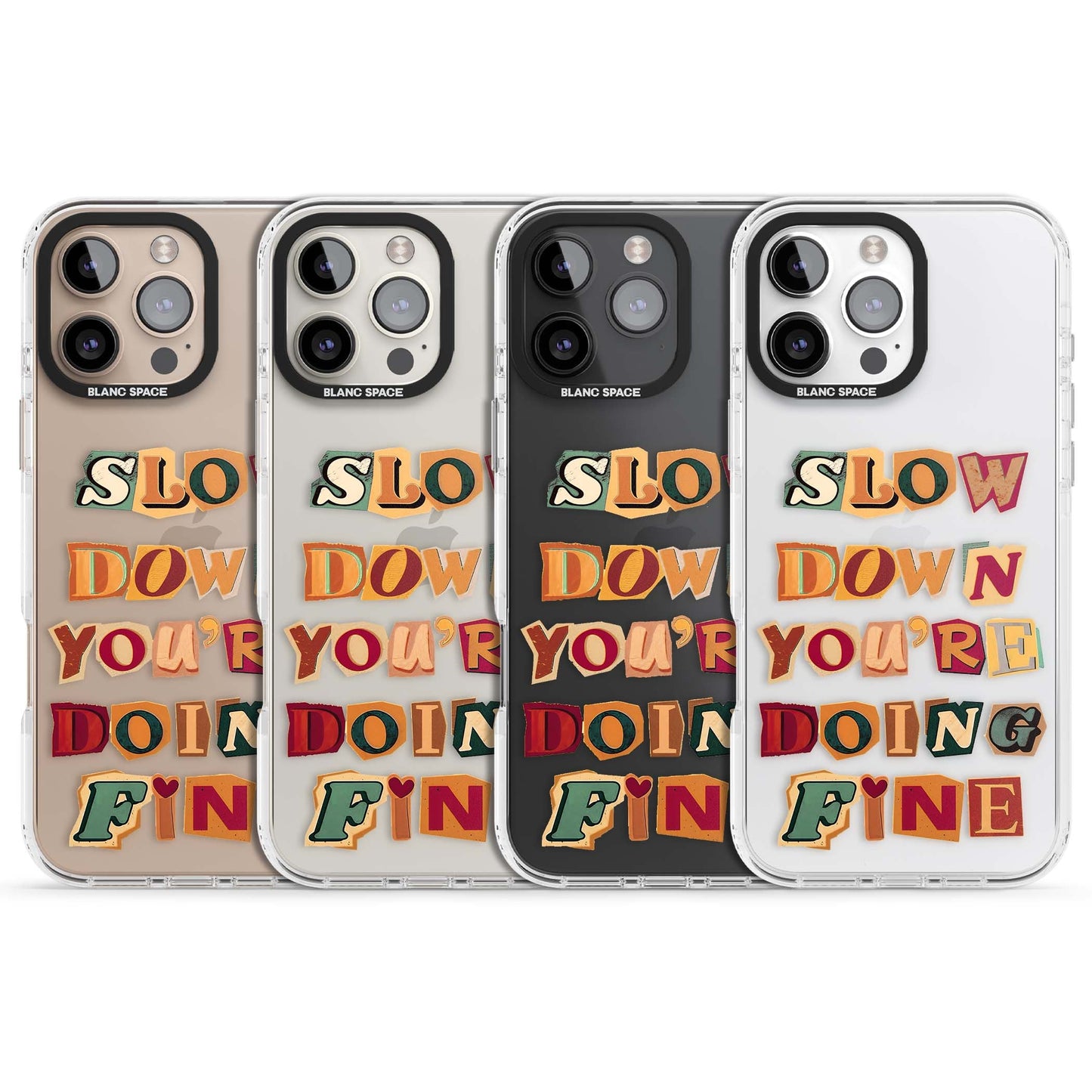 Slow Down You're Doing Fine