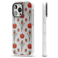 Retro Red Pumpkins & Scarecrows