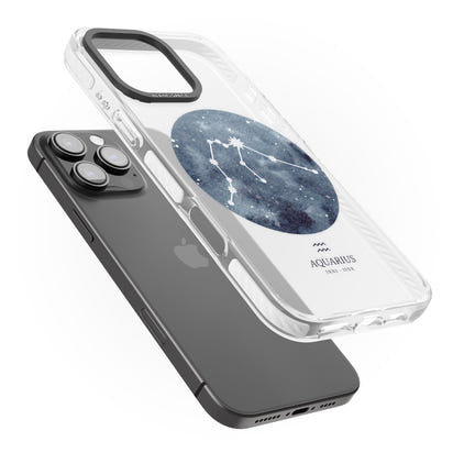 Aquarius Zodiac Blue