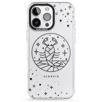 Emblème du Scorpion - Design Cosmique