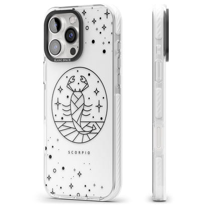 Emblème du Scorpion - Design Cosmique