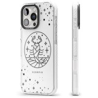 Emblème du Scorpion - Design Cosmique