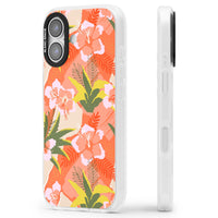 Hawaiian Flowers Abstract Pattern