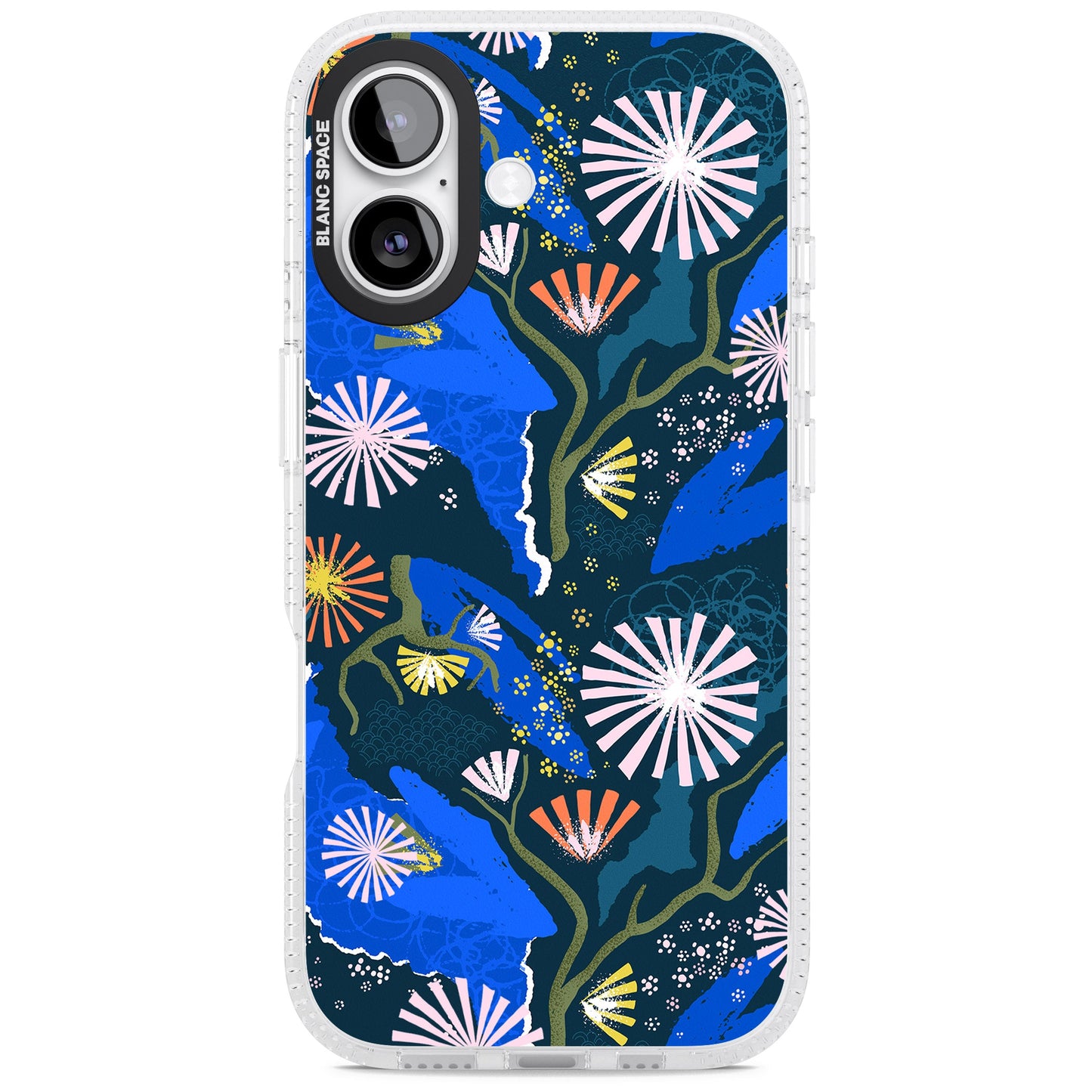 Dark Botanicals Abstract Pattern