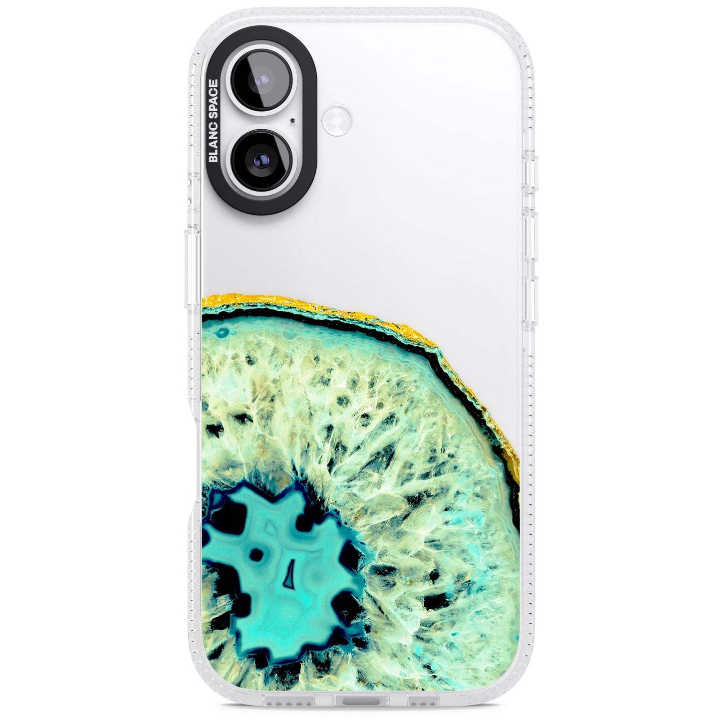 Géode turquoise en cristal