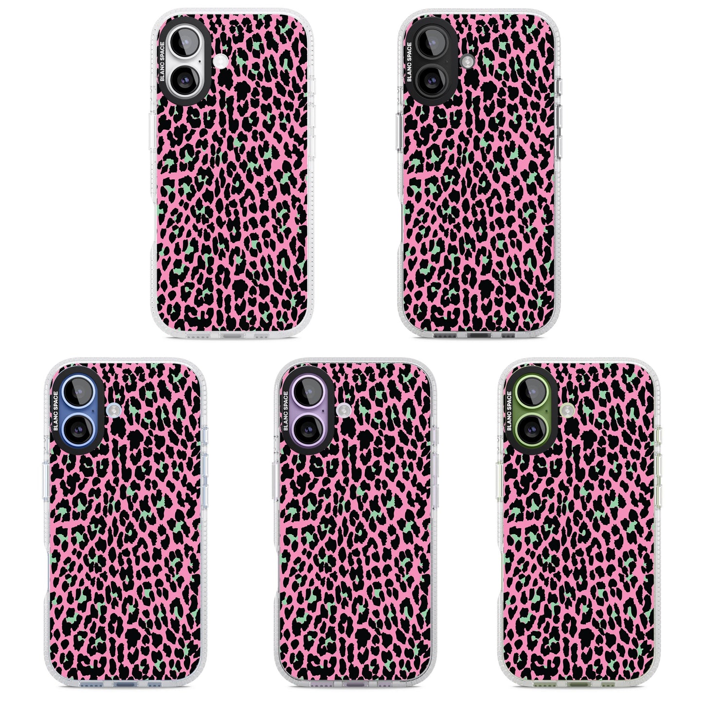 Rosa &amp; Grüner Leopard