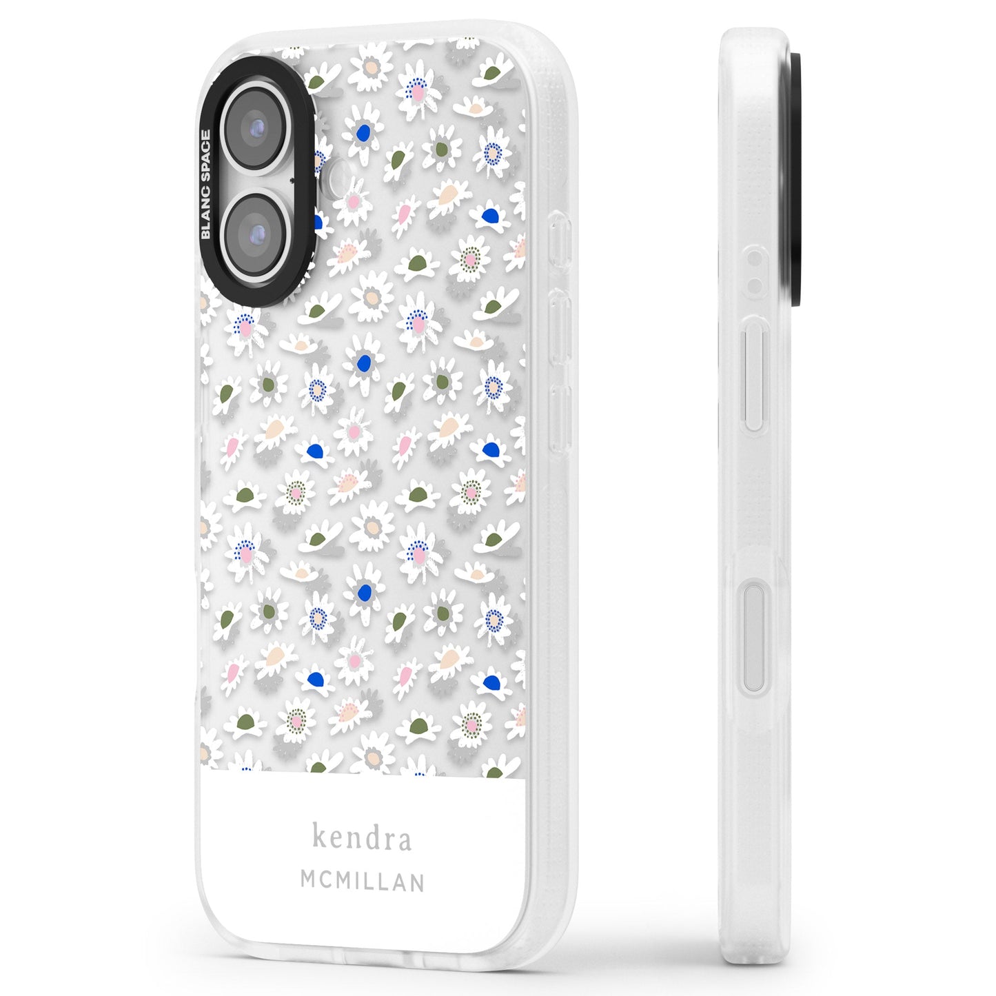 Personalised Grey & White Daisies