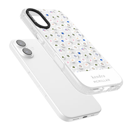 Personalised Grey & White Daisies