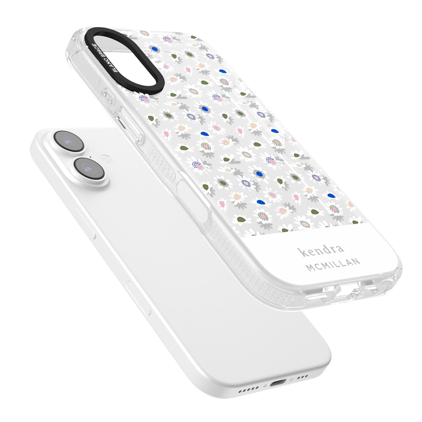 Personalised Grey & White Daisies