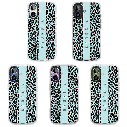 Léopard bleu personnalisé