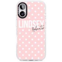 Personalised Pink Polka