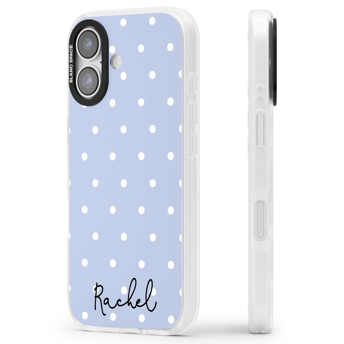 Personalised Simple Light Blue Dots