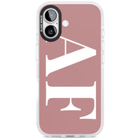 Personalised White & Rose Letters