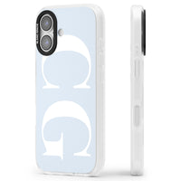 Personalised White & Blue Green Letters