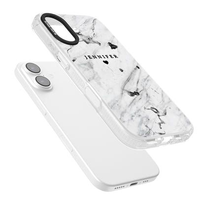 Personalised Marble Heart