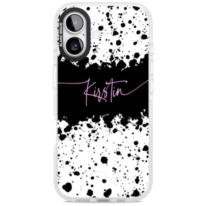 Personalised Bold Paint Splatters