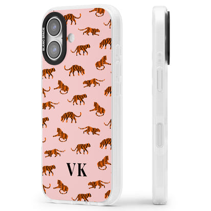 Personalised Pink Safari Tiger Pattern