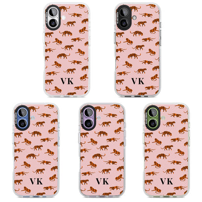 Personalised Pink Safari Tiger Pattern