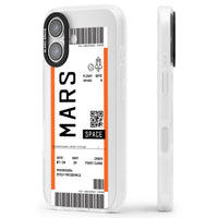 Personalised Mars Travel Ticket