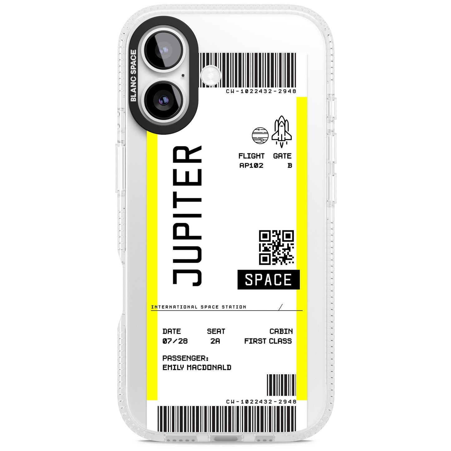 Personalised Jupiter Travel Ticket