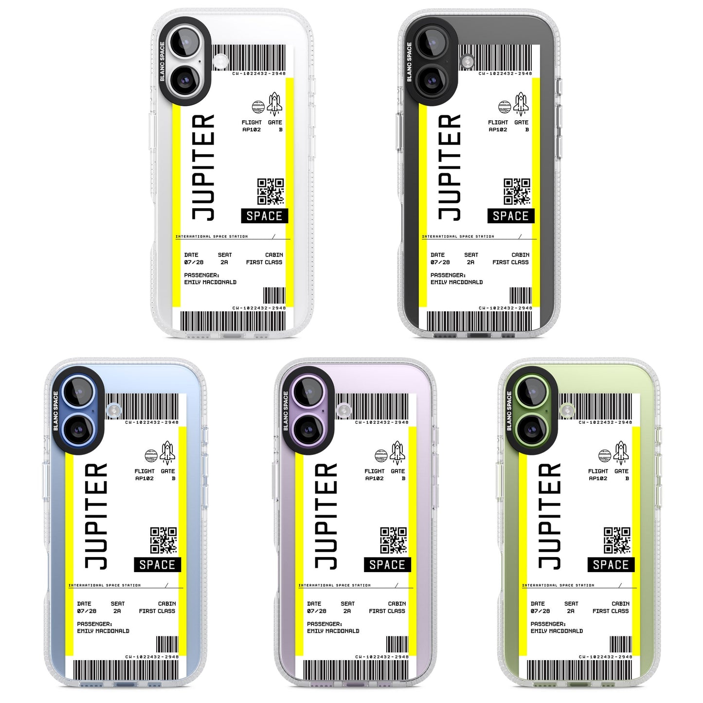 Personalised Jupiter Travel Ticket