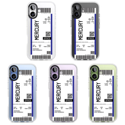 Personalised Mercury Travel Ticket