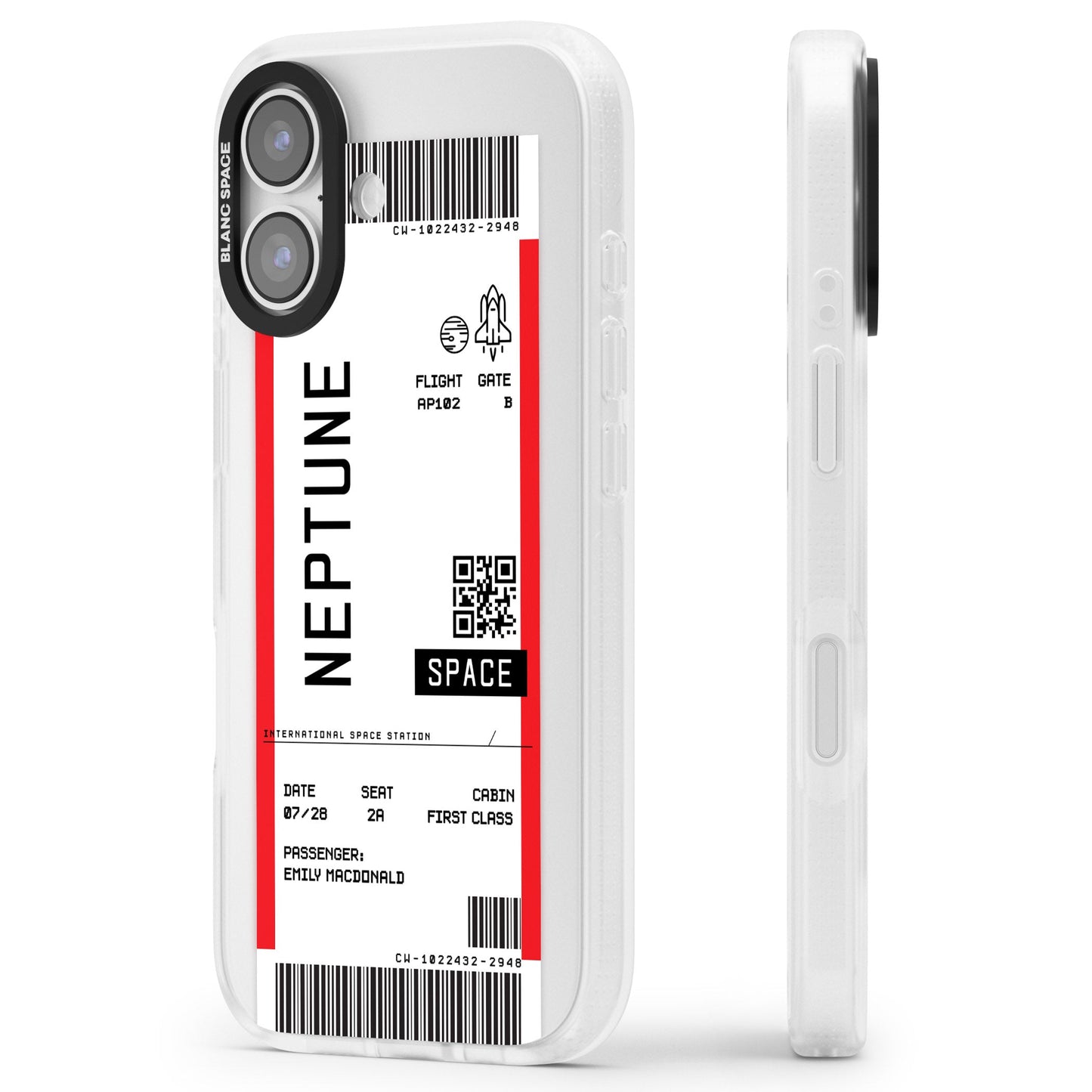 Personalisierte Neptune-Reisekarte