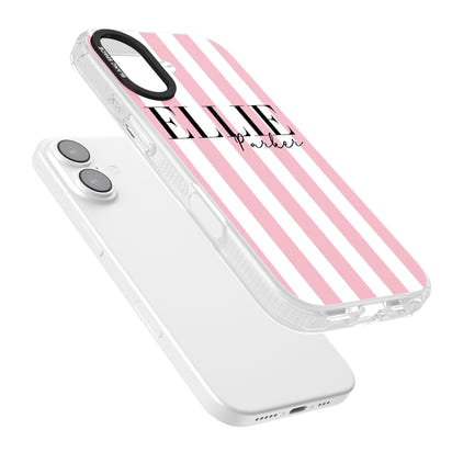 Personalised Pink Stripes