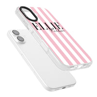 Personalised Pink Stripes
