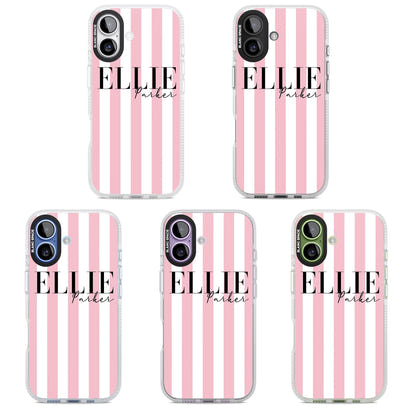 Personalised Pink Stripes