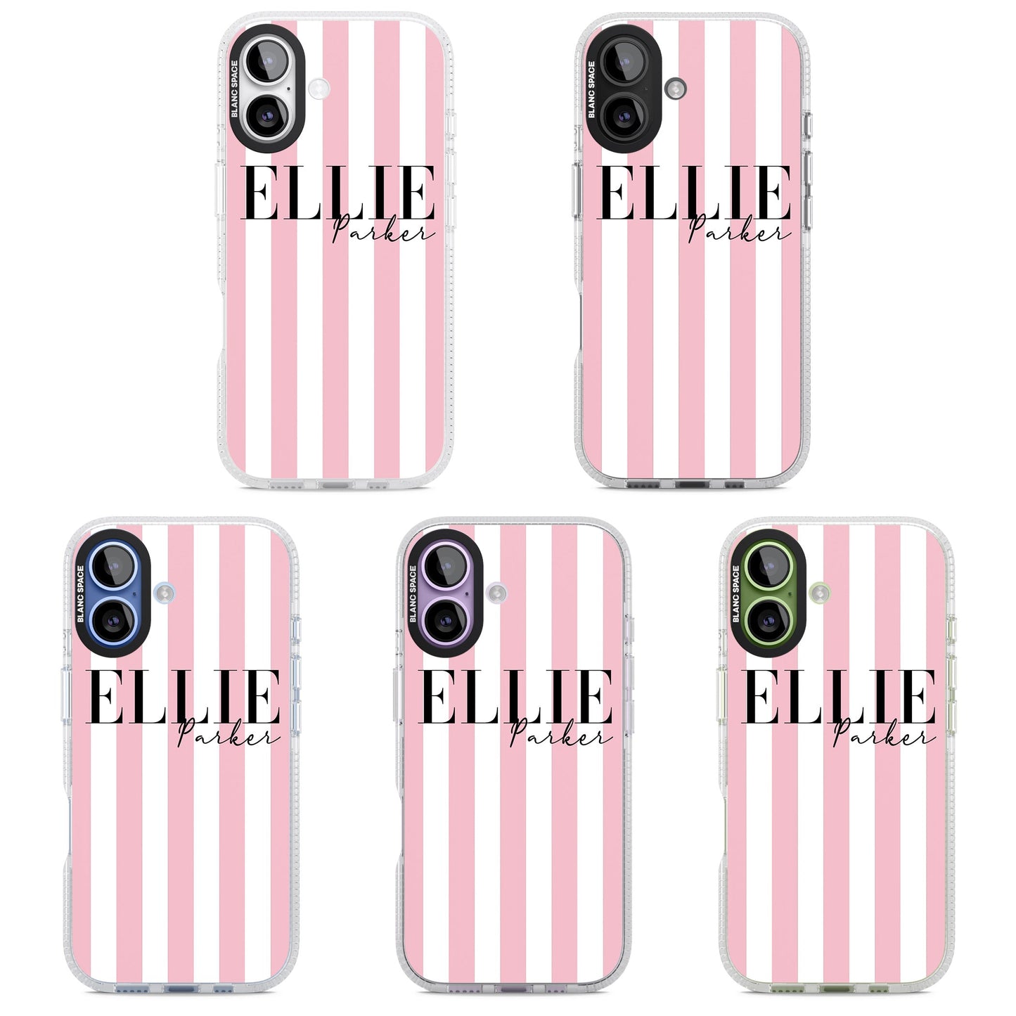 Personalised Pink Stripes