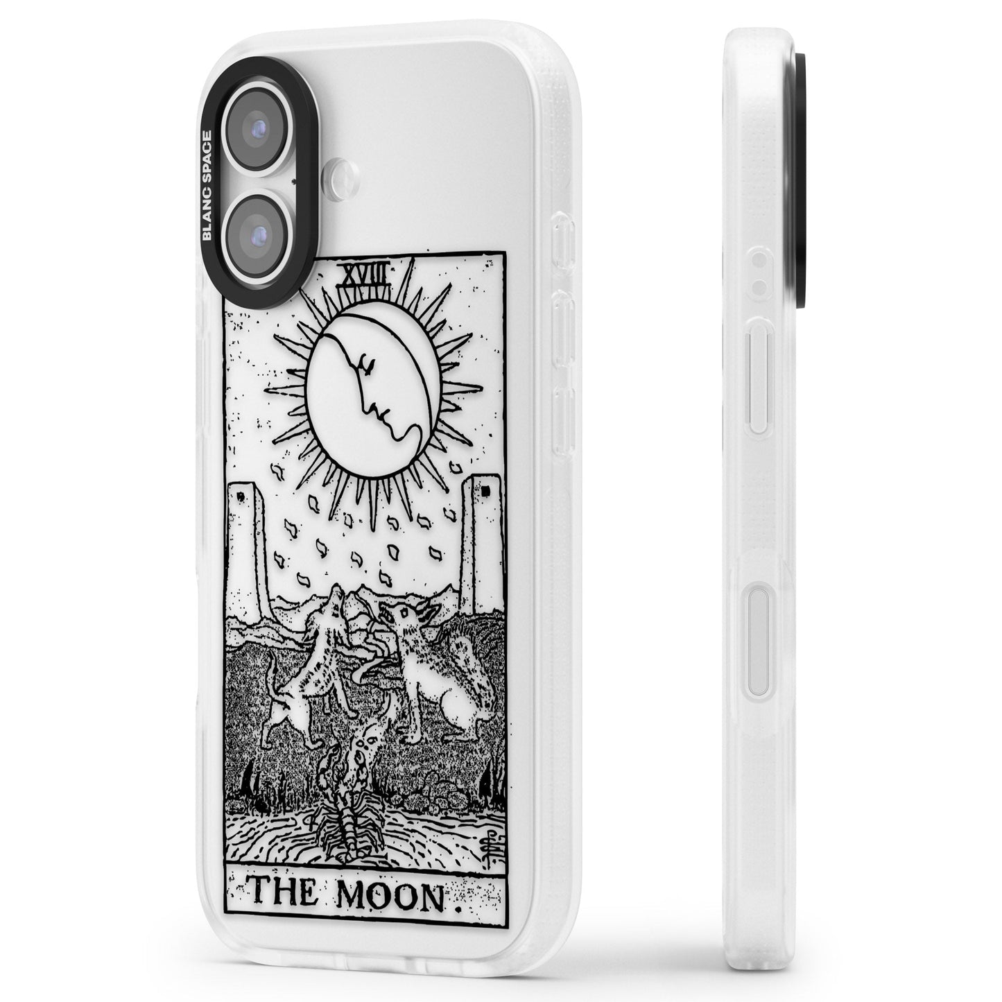 Personalised The Moon Tarot Card (Clear)