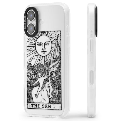 Personalised The Sun Tarot Card (Clear)