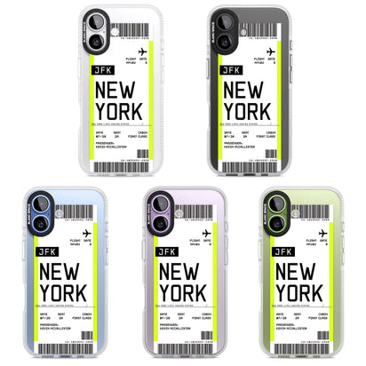 Personalised New York Boarding Pass